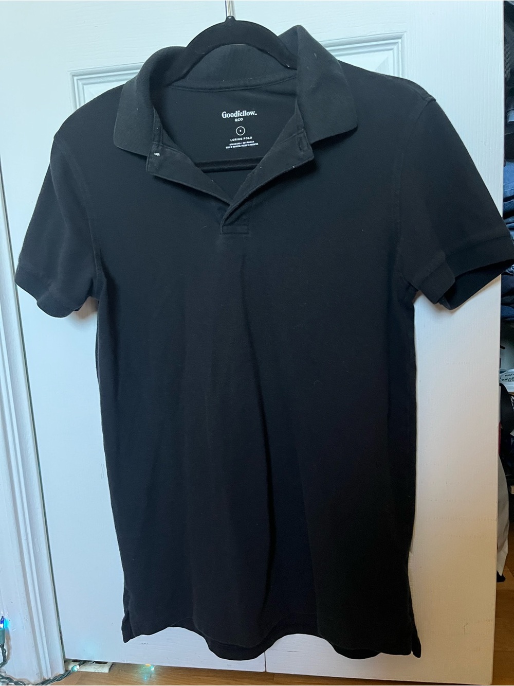 Goodfellow & Co Black Polo Shirt